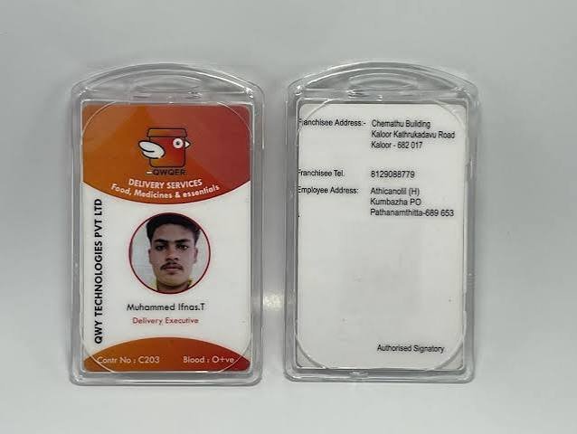 Acrylic ID Card Manufacturer