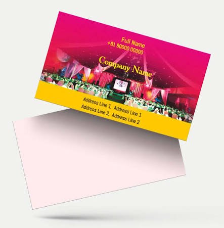 Event Card Manufacturer